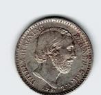 24-169 Nederland 10 cent 1889, Postzegels en Munten, Munten | Nederland, Zilver, 10 cent, Koning Willem III, Losse munt