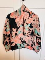 colsjaal met bloemenprint, Ophalen of Verzenden, Zo goed als nieuw, Sjaal