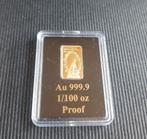 1/100 oz GOUDBAARTJE FIJI., Ophalen of Verzenden, Goud