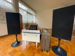 Bang & Olufsen Beovox 5700 + originele “trumpet” stands, Gebruikt, Minder dan 60 watt, Front, Rear of Stereo speakers, Ophalen
