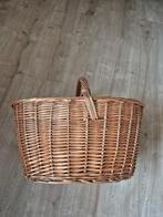 Te Koop 2  Nieuwe Rieten manden een grote en een kleine, Mand, Nieuw, Ophalen of Verzenden, Riet