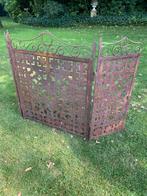 Vonkenscherm openhaard, Huis en Inrichting, Haarden, Ophalen of Verzenden, Zo goed als nieuw, Vrijstaande haard, Houthaard