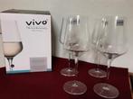 Vivo glazen voor witte wijn, wijnglazen, kerst servies, Ophalen of Verzenden, Zo goed als nieuw, Overige typen