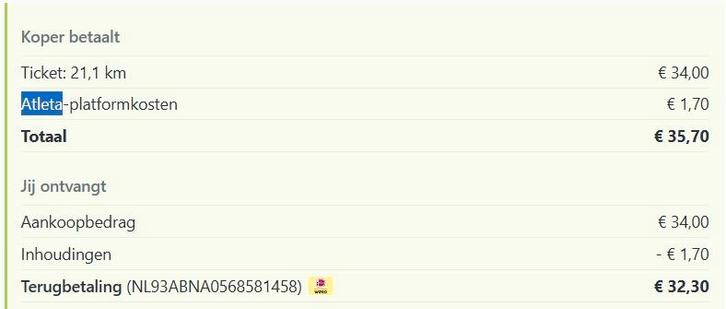 halve marathon Groeten uit Schoorl 2026, Tickets en Kaartjes, Evenementen en Festivals, Eén persoon