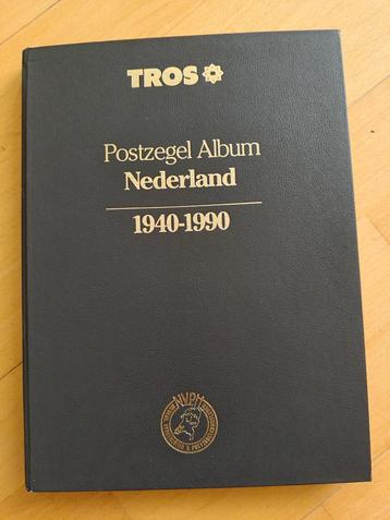 Tros - Postzegelalbum Nederland 1940-1990 beschikbaar voor biedingen