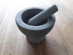 Gefu granieten vijzel vermaler stamper 17 cm, Huis en Inrichting, Ophalen of Verzenden, Zo goed als nieuw