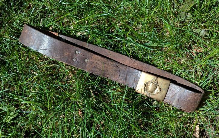 Oude Nederlandse Infanterie Riem, Verzamelen, Militaria | Algemeen, Landmacht, Kleding of Schoenen, Nederland, Ophalen of Verzenden
