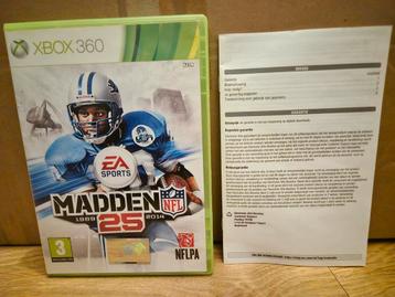 Madden NFL American Football 25 XboX 360  beschikbaar voor biedingen