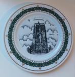 Collectie borden Leeuwarden, 6 stuks, porselein, Ophalen, Porselein, Overige stijlen, Bord(en)