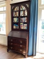 Antiek 18e eeuws eiken bureau-boekenkast, Antiek en Kunst, Ophalen