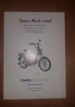 Prijslijst Tomos Nederland 2011, Fietsen en Brommers, Handleidingen en Instructieboekjes, Ophalen of Verzenden, Gebruikt