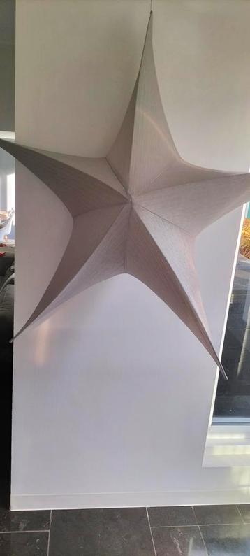 Grote Zilveren Kerstster - 110cm - Zo Goed Als Nieuw! beschikbaar voor biedingen
