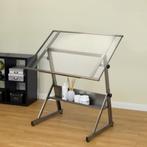 teken-/hobbytafel glas staal "STUDIO DESIGNS FUSION", Ophalen, Gebruikt, Overige typen