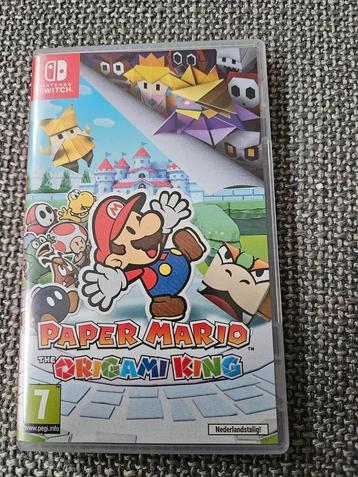 Paper mario origamiking beschikbaar voor biedingen