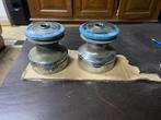 Set lewmar two speed 40, Watersport en Boten, Bootonderdelen, Ophalen of Verzenden, Gebruikt, Dekbeslag, Zeilboot