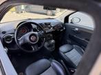 Fiat 500 1.2 Lounge Airco Lmv Usb Leer, Voorwielaandrijving, Stof, Gebruikt, 4 cilinders