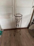 Bloemenstandaard met glazen pot, Huis en Inrichting, Woonaccessoires | Zuilen en Pilaren, Ophalen, Zo goed als nieuw