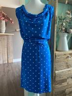 WE jurk maat L/XL met polkadot blauw stretch, Kleding | Dames, Jurken, Blauw, Knielengte, Zo goed als nieuw, Maat 46/48 (XL) of groter