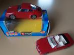 Porsche 911carrera, Mercedes 300 SL. rood. Burago 1:43, Hobby en Vrije tijd, Modelauto's | 1:43, Ophalen, Nieuw, Auto, Overige merken