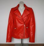 Nr.40: Nieuw Prachtig echt leren Jasje van Loom 4 Lace Oranj, Maat 38/40 (M), Nieuw, Oranje, Ophalen of Verzenden