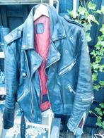 Vintage leren MQP motorjas mt 50, Motoren, Jas | leer, Ophalen of Verzenden, Tweedehands, Dames