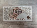 100 Gulden Biljet - Steenuil, Ophalen of Verzenden, Los biljet