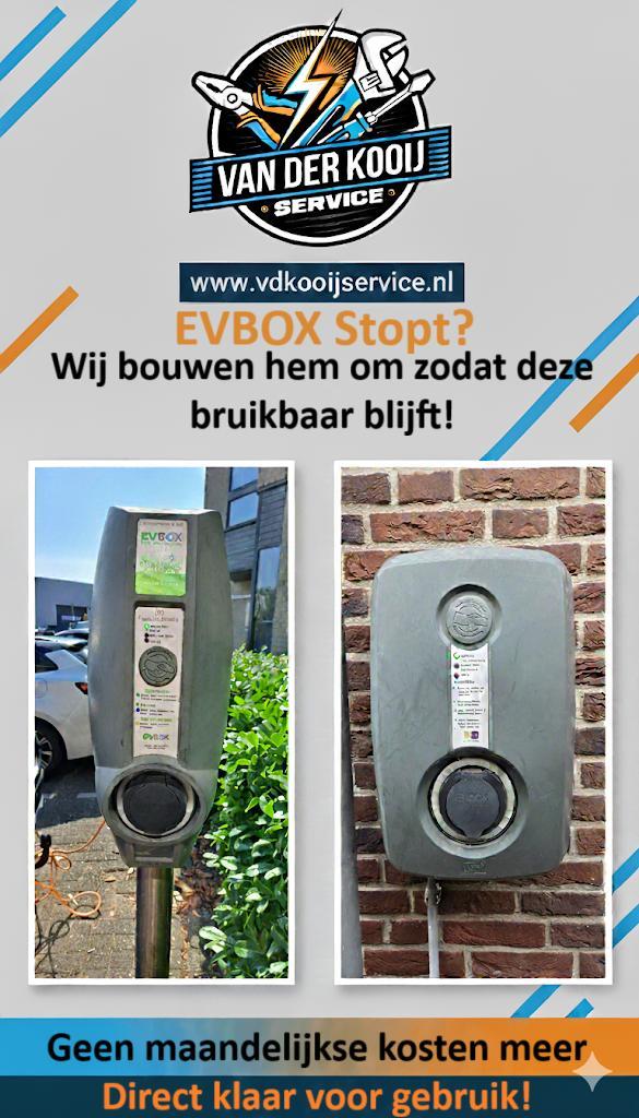 EVBox laadpaal ombouwen – zonder pas of abonnement, Auto diversen, Laadpalen, Zo goed als nieuw, Laadpaal, Ophalen