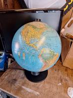 Vintage Scan Globe Denmark wereldbol globe met licht 1993, Ophalen of Verzenden, Gebruikt