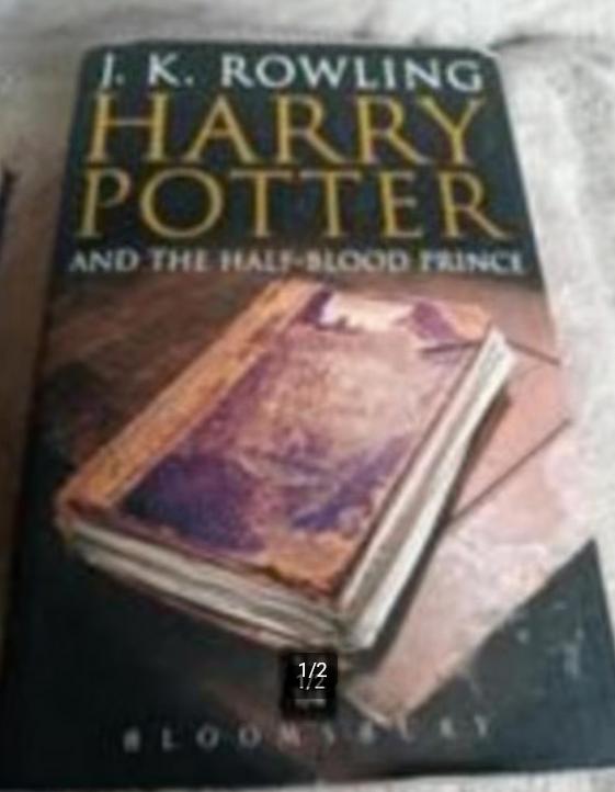 Harry potter and the half Blood Prince first edition, Verzamelen, Harry Potter, Gebruikt, Ophalen of Verzenden, Boek of Poster