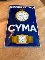 Emaille bord cyma 1926, Verzamelen, Ophalen of Verzenden, Gebruikt, Reclamebord