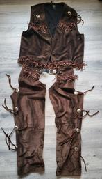 Tk compleet cowboy kostuum in maat XXL., Carnaval, Overige maten, Ophalen of Verzenden, Zo goed als nieuw