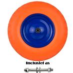 kruiwagenwiel antilek (as 16mm), Ophalen of Verzenden