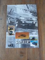 Simbir UAZ 4 pag. Italiaans, Verzenden, Zo goed als nieuw, Porsche