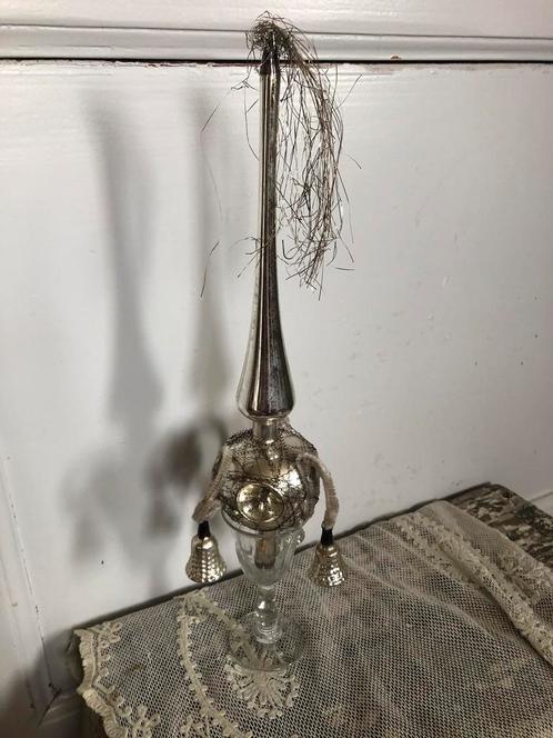 Oude bellen piek met tinsel/deukpiek, Diversen, Kerst, Ophalen of Verzenden