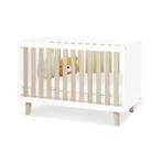 Klein kinderbedje geheel van hout met een wit gelakte Lumi, Gebruikt, Online, Ophalen of Verzenden, Online