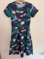 Jurk & Hoodie Set - Libel & Lelieblad Print, Gebruikt, Meisje, Walkiddy, Ophalen of Verzenden