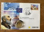 2 euro Numisbrief. Vatikaan. 2018. Padre Pio., Postzegels en Munten, Munten | Europa | Euromunten, 2 euro, Vaticaanstad, Ophalen