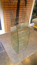 cd-dvd rek, Ophalen, Gebruikt, Glas, 25 tot 75 discs