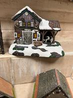Kerstdecoratie Boerderij met Verlichting - 17 Delig, Ophalen, Gebruikt