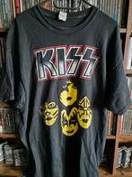 Vintage KISS Concert T-shirt Maat XL, Ophalen of Verzenden, Maat 56/58 (XL), Zwart