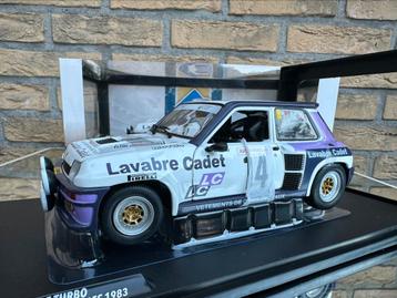 SOLIDO 1:18 RENAULT 5 TURBO AURIOL #14 RALLYE LYON NIEUW  beschikbaar voor biedingen