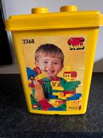 Lego duplo emmer met duplo, Ophalen, Gebruikt