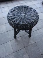 LEUK VINTAGE KRUKJE  VAN ROTAN/RIET, Ophalen of Verzenden, Gebruikt, Hout