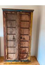 Massieve houten wandkast - loods 5, Huis en Inrichting, Kasten | Kledingkasten, Ophalen, Met plank(en), Gebruikt, 100 tot 150 cm