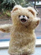 Handpop beer Robijnbeer robijntje poppenkastpopje, Ophalen of Verzenden, Zo goed als nieuw, Beer