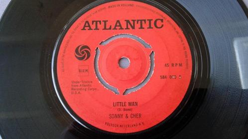 45t. sonny & cher. little man. ex+, Cd's en Dvd's, Vinyl Singles, Single, 7 inch, Ophalen of Verzenden