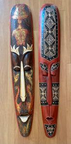 Mooie houten afrikaanse maskers, Antiek en Kunst, Ophalen