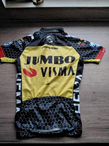 Jumbo Visma kinder Wielerpakje Maat 128 beschikbaar voor biedingen