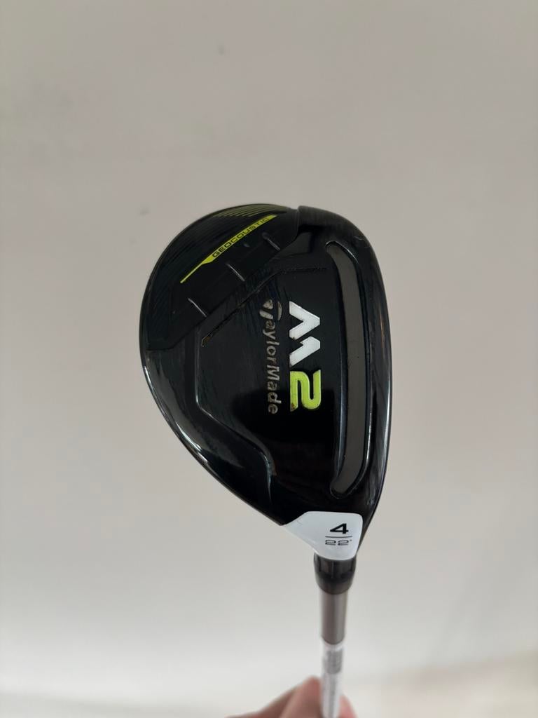 Taylormade M2 Hybride 4 | 22* Loft | L Flex | ZGAN!, Sport en Fitness, Golf, Taylormade, Taylormade, Zo goed als nieuw, Club