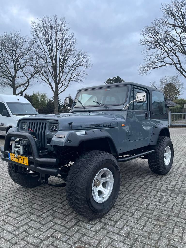Jeep wrangler YJ 4.0 nieuwe apk, Auto's, Jeep, Bedrijf, Wrangler, 4x4, Benzine, SUV of Terreinwagen, Handgeschakeld, Geïmporteerd